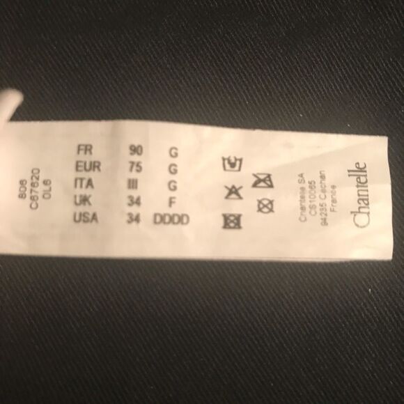 Chantelle Orangerie Lace Plunge Bra - Picture 5 of 8